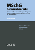 Cover: MSchG - Kennzeichenrecht - Dike Verlag Z&uuml;rich