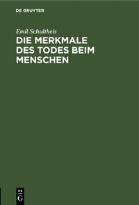 Abbildung von: Die Merkmale Des Todes Beim Menschen - Mercury Learning and Information