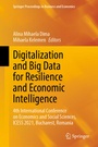 Cover: Digitalization and Big Data for Resilience and Economic Intelligence - Springer