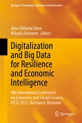 Cover: Digitalization and Big Data for Resilience and Economic Intelligence - Springer