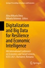 Cover: Digitalization and Big Data for Resilience and Economic Intelligence - Springer