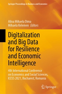 Abbildung von: Digitalization and Big Data for Resilience and Economic Intelligence - Springer