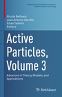 Cover: Active Particles, Volume 3 - Birkhäuser
