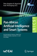 Cover: Pan-African Artificial Intelligence and Smart Systems - Springer