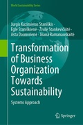 Cover: Transformation of Business Organization Towards Sustainability - Springer