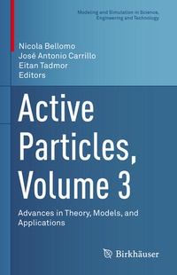 Enlarge image Cover: Active Particles, Volume 3 - Birkhäuser