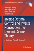 Cover: Inverse Optimal Control and Inverse Noncooperative Dynamic Game Theory - Springer