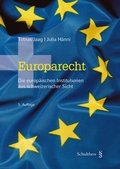 Cover: Europarecht - Schulthess Juristische Medien