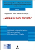 Cover: "Vieles ist sehr &auml;hnlich" - Schneider Hohengehren