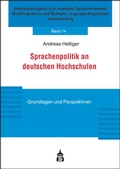 Cover: Sprachenpolitik an deutschen Hochschulen - Schneider Hohengehren