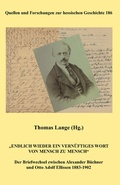Cover: "Endlich wieder ein vern&uuml;nftiges Wort von Mensch zu Mensch" - Hessische Historische Kommission Darmstadt