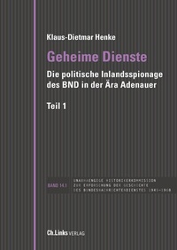 Abbildung von: Geheime Dienste - Christoph Links Verlag