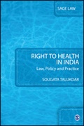 Cover: Right to Health in India - SAGE Publications India Pvt Ltd