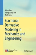 Cover: Fractional Derivative Modeling in Mechanics and Engineering - Springer