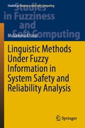 Cover: Linguistic Methods Under Fuzzy Information in System Safety and Reliability Analysis - Springer
