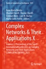 Cover: Complex Networks & Their Applications X - Springer