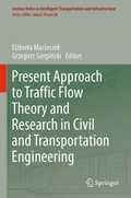 Cover: Present Approach to Traffic Flow Theory and Research in Civil and Transportation Engineering - Springer