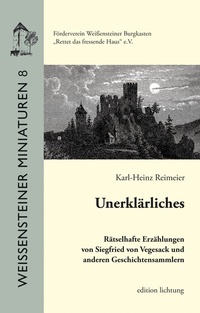 Enlarge image Cover: Unerklärliches - Lichtung
