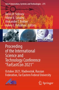 Enlarge image Cover: Proceeding of the International Science and Technology Conference "FarEast?on 2021" - Springer