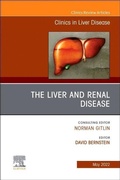 Cover: The Liver and Renal Disease, An Issue of Clinics in Liver Disease: Volume 26-2 - Elsevier
