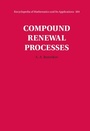 Cover: Compound Renewal Processes - Cambridge University Press