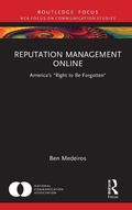 Cover: Reputation Management Online - Routledge