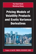 Cover: Pricing Models of Volatility Products and Exotic Variance Derivatives - Chapman & Hall/CRC