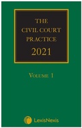Abbildung von: The Civil Court Practice 2021 - Butterworths Law