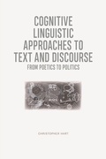 Cover: Cognitive Linguistic Approaches to Text and Discourse - Edinburgh University Press
