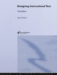 Enlarge image Cover: Designing Instructional Text - Routledge