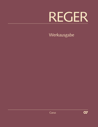 Abbildung von: Reger-Werkausgabe, Bd. II/9 - Carus-Verlag