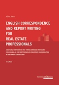 Cover: English Correspondence and Report Writing for Real Estate Professionals - IZ IMMOBILIENZEITUNG