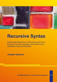 Enlarge image Cover: Recursive Syntax - LINCOM GmbH