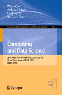 Enlarge image Cover: Computing and Data Science - Springer