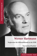 Cover: Werner Hartmann. - Duncker & Humblot