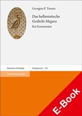 Cover: Das hellenistische Gedicht "Megara" - Franz Steiner Verlag