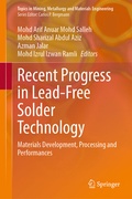Cover: Recent Progress in Lead-Free Solder Technology - Springer