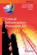 Cover: Critical Infrastructure Protection XV - Springer