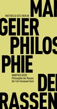 Cover: Philosophie der Rassen - Matthes & Seitz Berlin