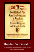 Cover: Hundert Vereinsjahre - Gesellschaft f. Familienforschung in Franken