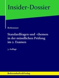 Cover: Standardfragen und -themen in der m&uuml;ndlichen Pr&uuml;fung im 2. Examen - ReferendarFachVerlag