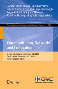 Enlarge image Cover: Communication, Networks and Computing - Springer
