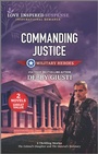Cover: Commanding Justice - Love Inspired MMP 2in1 Military Heroes