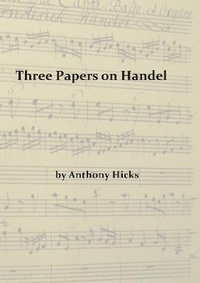 Enlarge image Cover: Three Papers on Handel 2021 - The Gerald Coke Handel Foundation