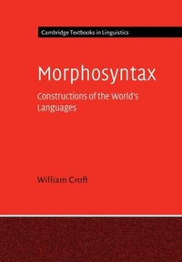 Abbildung von: Morphosyntax - Cambridge University Press