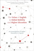 Cover: The Value of English in Global Mobility and Higher Education - Bloomsbury Academic