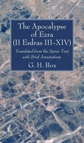 Cover: The Apocalypse of Ezra (II Esdras III-XIV) - Wipf & Stock Publishers