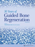 Cover: 30 Years of Guided Bone Regeneration - Quintessence Publishing Co, Inc