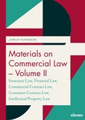 Cover: Materials on Commercial Law - Volume II - Eleven International Publishing