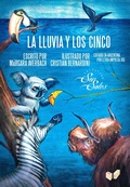 Cover: La lluvia y los cinco - Letra Impresa
